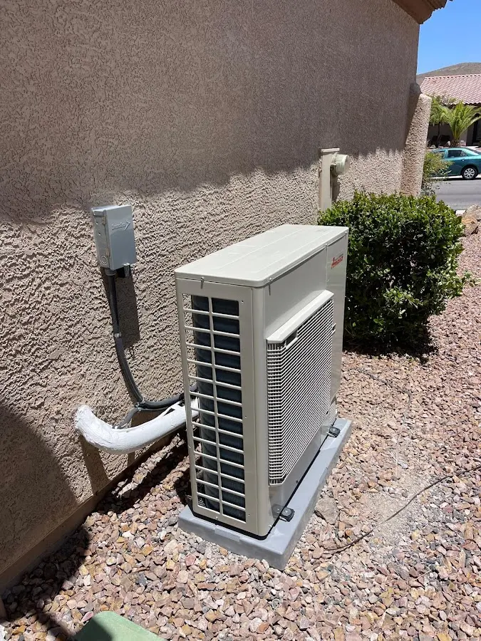 Residential air conditioning condenser unit in Diamond Bar